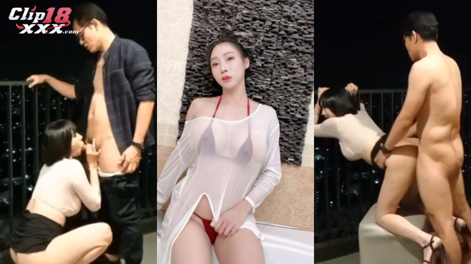 หลุด Onlyfans muaymyb น้องแอมโม๊กควยหนุ่มแว่นเอาท์ดอร์ริมระเบียง ก่อนโก่งตูดเย็ดสดท่าหมากระแทกหีตับๆๆ ขย่มโยกควยร่อนหีลีลาเด็ด กระเด้าหีไม่พักจัดเต็มน้ำเงี่ยนแตกเยิ้ม