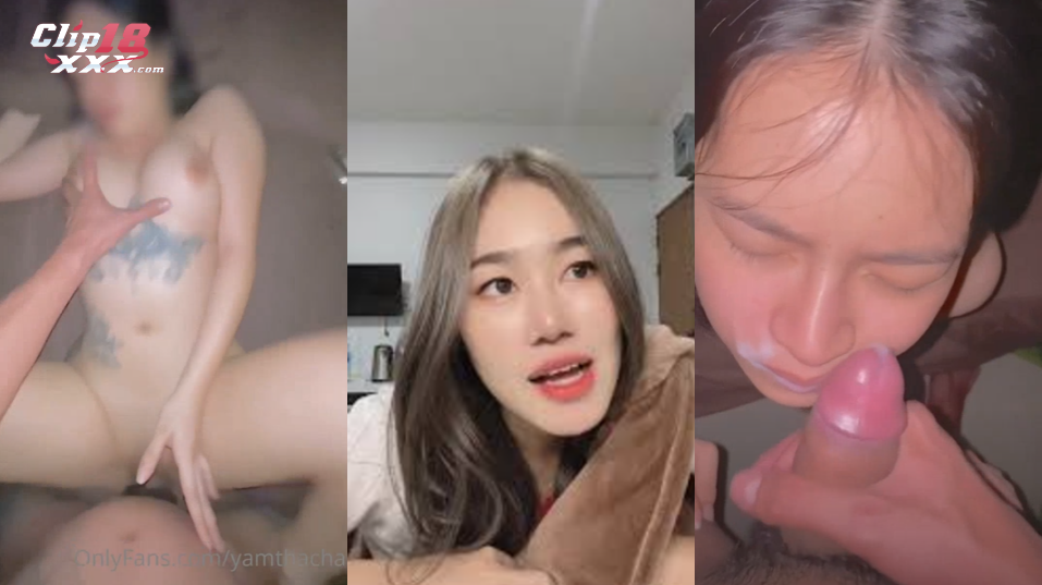 คลิปหลุด Onlyfans yamthacha น้องแยมนอนแหกหีให้ผัวเอาควยถูเงี่ยนๆ ก่อนเย็ดสดกระเด้ายิกๆ ครางลั่น ชักว่าวรูดรัวน้ำเงี่ยนแตกพุ่งกระจาย